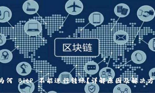  为何 BitP 不能进行转账？详解原因及解决方案