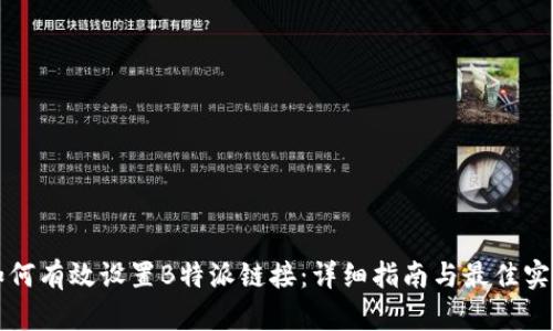 如何有效设置B特派链接：详细指南与最佳实践