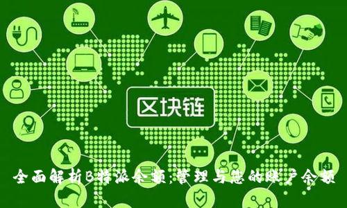 全面解析B特派余额：管理与您的账户余额