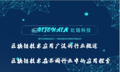 区块链技术应用广泛的行业概述区块链技术在不
